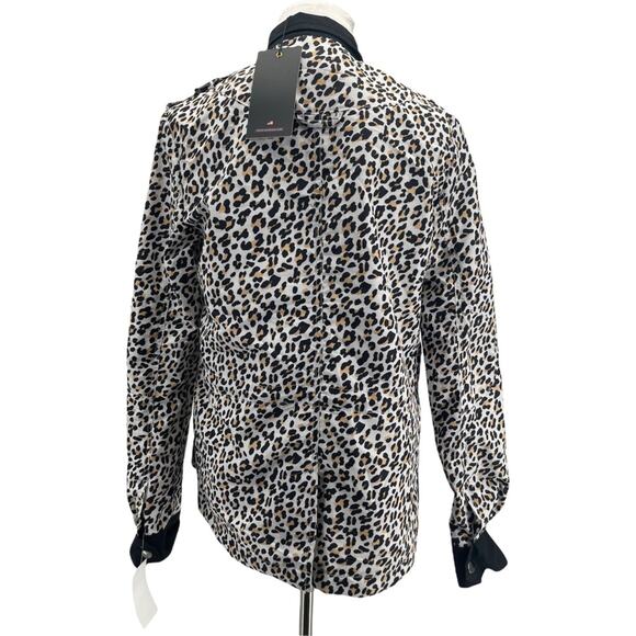 Vigoss Women's Leopard Animal Print Anorak Light Jacket Size XS NEW - Picture 5 of 7